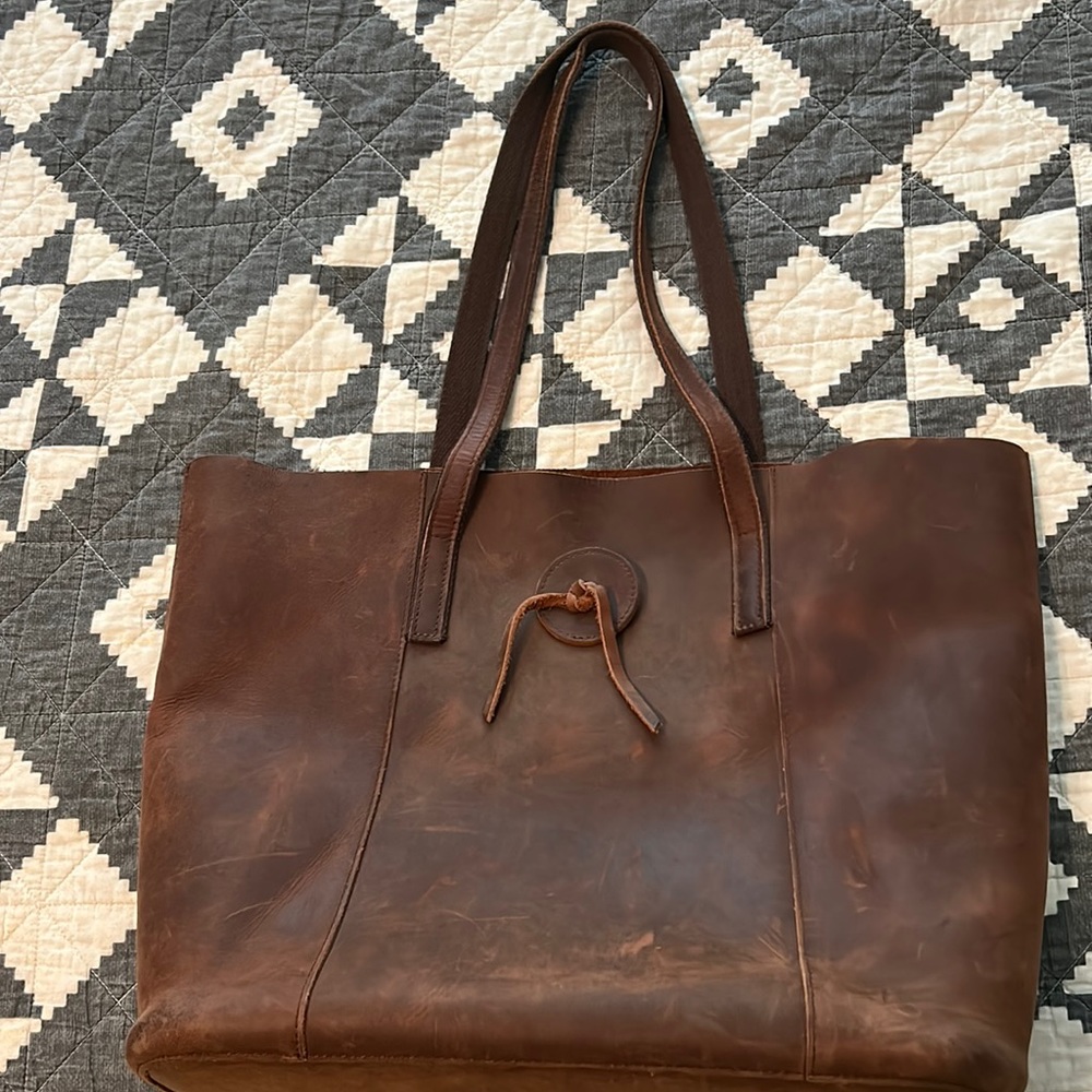 Leather purse